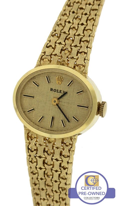 ladies 14k rolex watch mesh band|vintage Rolex watch bands.